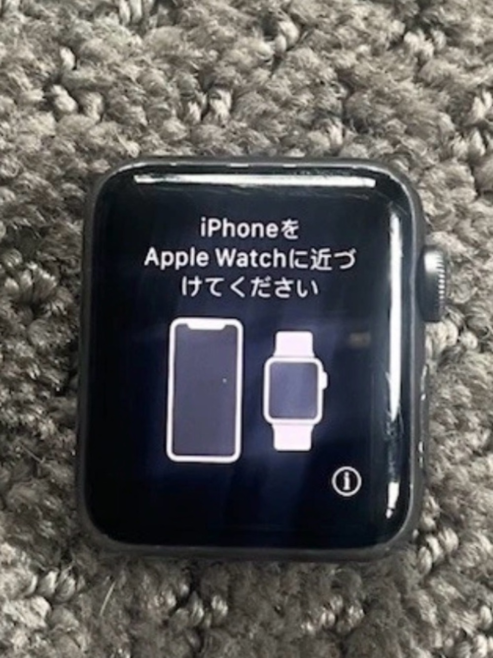 Apple Watch Series 2 38MM- Space Gray Case with Black Screen